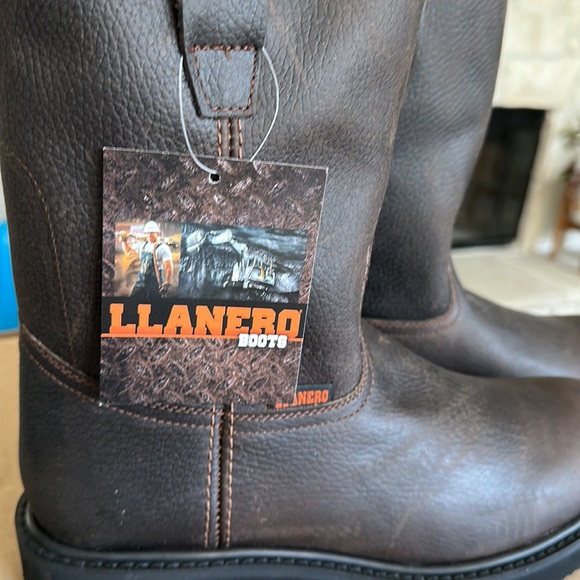 Llanero work boot steel toe size 8.5 men’s main image 6